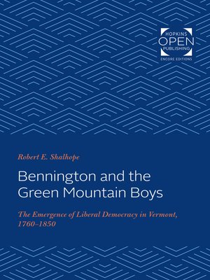 cover image of Bennington and the Green Mountain Boys